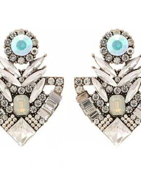 💛 NEW gorgeous & stunning Austrian crystal drop earrings 💛
